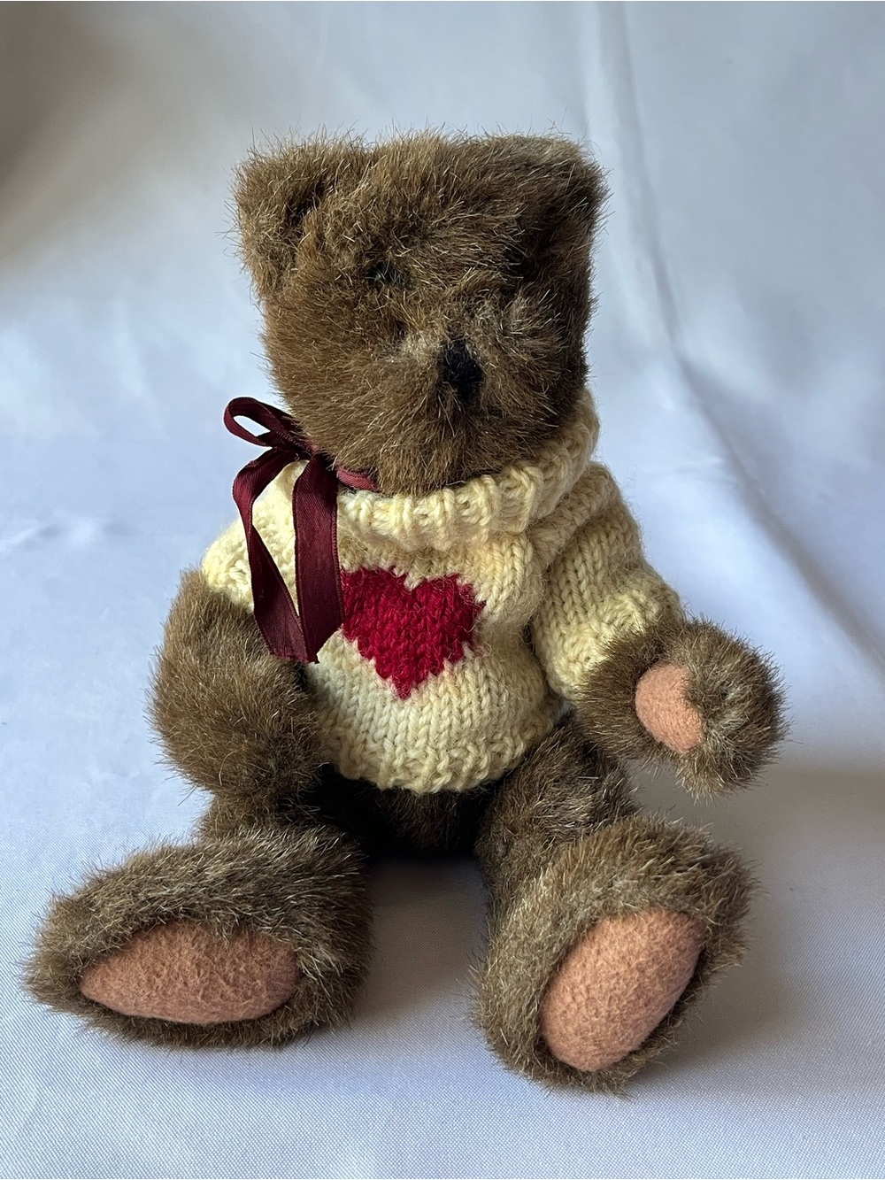 Vintage Boyds Bears Archive Collection Hartley B. Mine Jointed Plush Teddy Bear